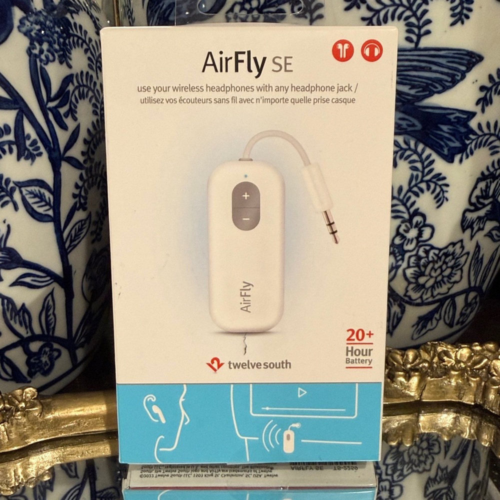 New Airfly SE Twelve South Emitter / Receiver Bluetooth Jack 3.5mm 20h Autonomy